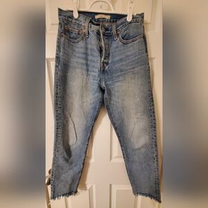 Levi's High Rise Light Blue Jeans